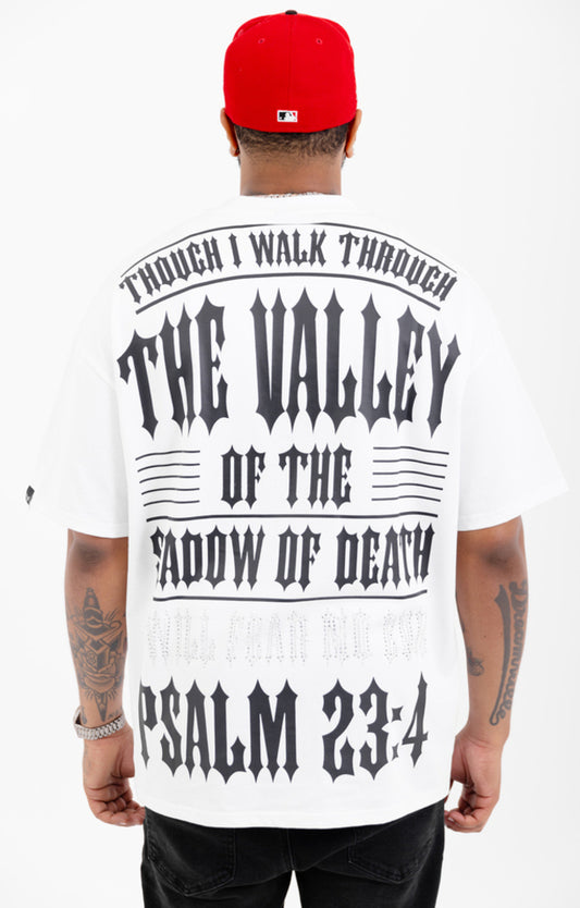 PSALMS 23:4 T-Shirt (White)